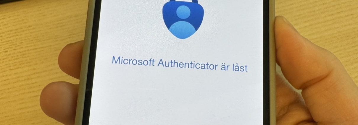 Problem med Authenticator-appen på ny telefon 1 Microsoft Authenticator-appen låst på en ny telefon – inloggningsproblem i Microsoft 365