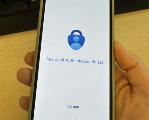 Problem med Authenticator-appen på ny telefon 2 Microsoft Authenticator-appen låst på en ny telefon – inloggningsproblem i Microsoft 365