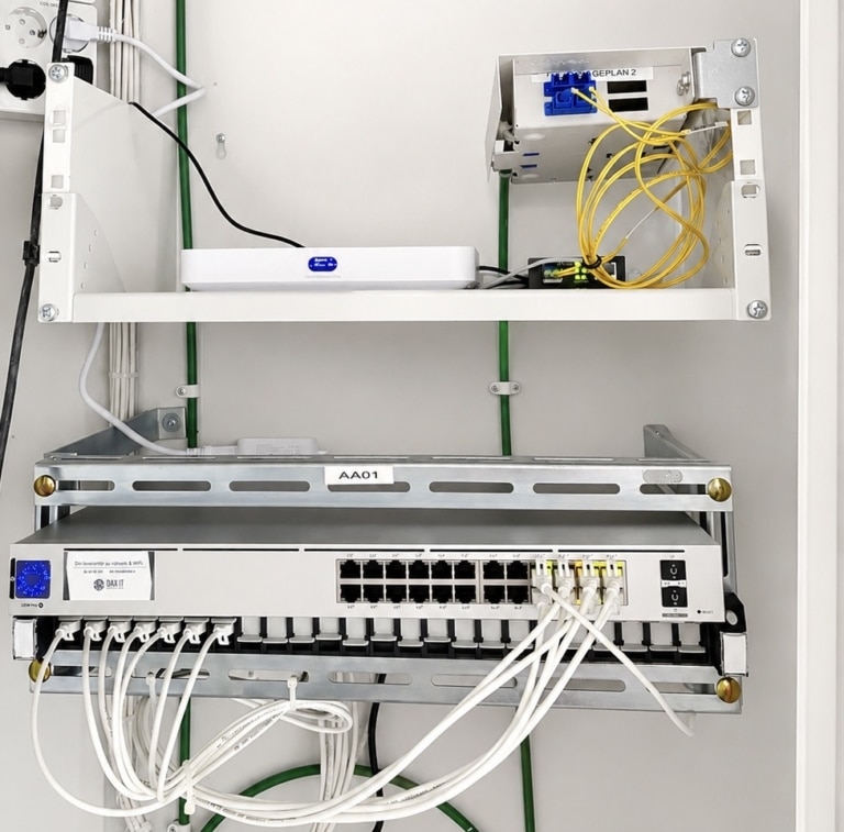 Wi-Fi 7 och UniFi-nätverk på kontor i Norrmalm