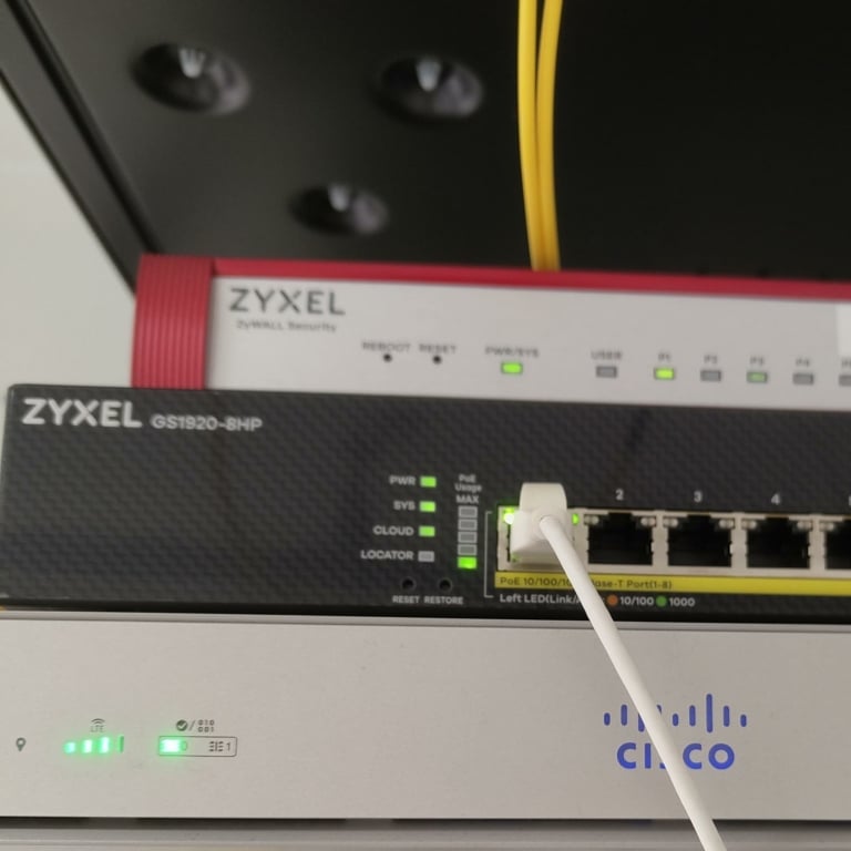 Nytt butiksnätverk med kabeldragning och 4G som reserv