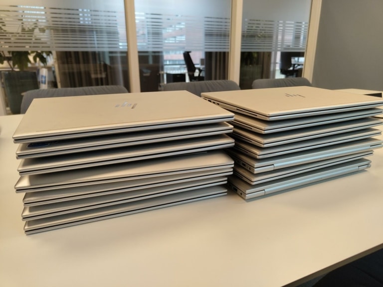 Ominstallation av 14 laptops till nya användare i Stadshagen