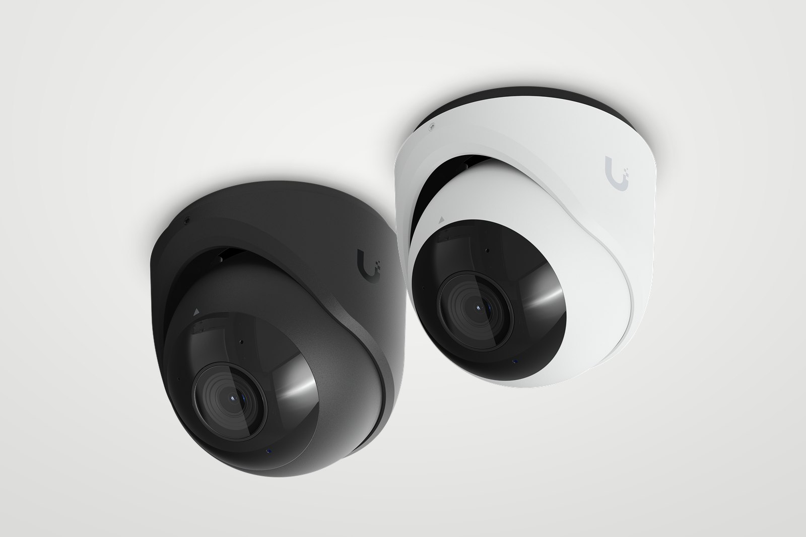 UniFi G6 Turret-kameror i svart och vitt